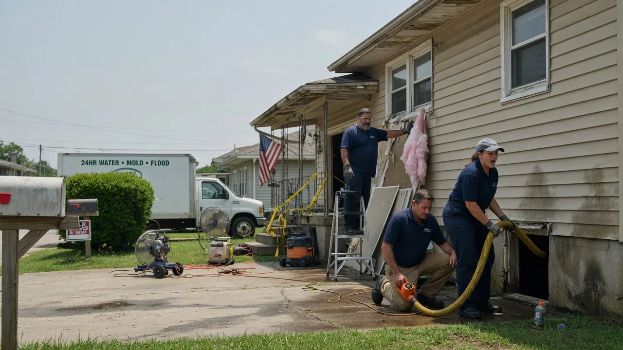 Water Damage Repair in New Harmony, IN near me